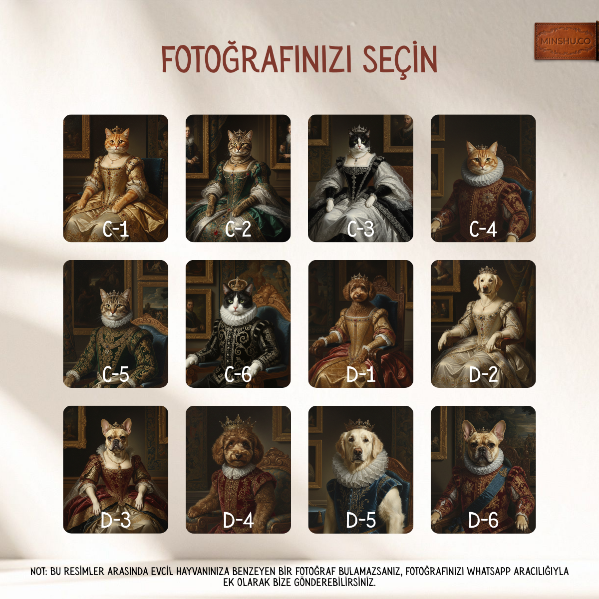 Vintage Pet Portre, Buzdolabı Çerçevesi, Değiştirilebilir Fotoğraflı Buzdolabı/Ev Dekoru