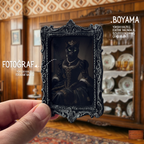 Vintage Pet Portre, Buzdolabı Çerçevesi, Değiştirilebilir Fotoğraflı Buzdolabı/Ev Dekoru