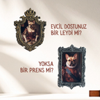 Vintage Pet Portre, Buzdolabı Çerçevesi, Değiştirilebilir Fotoğraflı Buzdolabı/Ev Dekoru